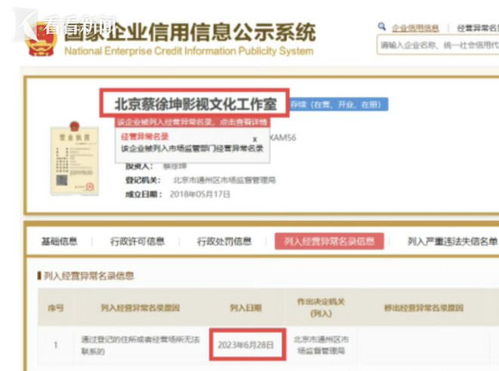 熱度升級(jí)常態(tài)化管理 蔡徐坤工作室落列異常，透視內(nèi)娛復(fù)雜生態(tài)與文化服務(wù)局限
